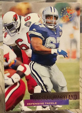 1995 Topps Stadium Club Russell Maryland #239 Dallas Cowboys