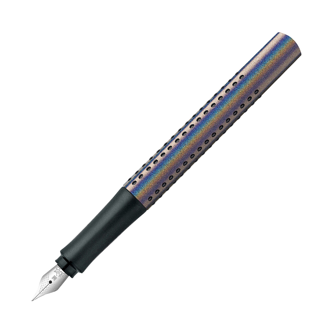 Stilo Grip 2011 Edition Glam Pennino M Argento Glam | Faber-Castell