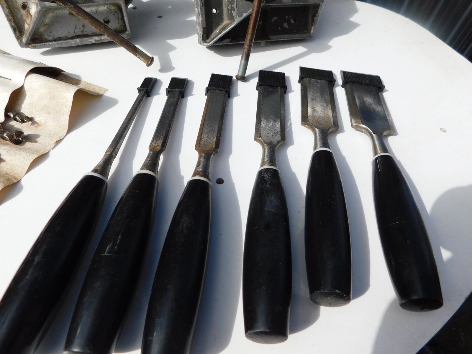 TOOLS JOB LOT VICES DRILLS & CHISELS eBay