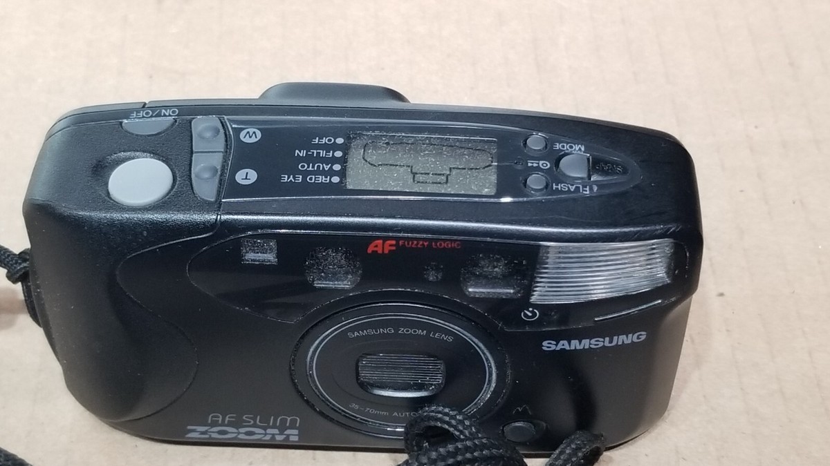 SAMSUNG AF SLIM ZOOM Camera 35-70mm Lens Autofocus Macro