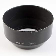 Nikon HN-7 Metal Lens Hood Shade 52mm Threaded for for 80-200mm f4.5 85mm f1.8