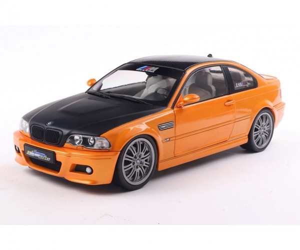 Solido Modellauto 1:18 Bmw E46 M3 Coupe Solido Works Orange 2000 S1806509-image