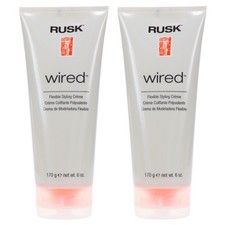 Rusk Wired Styling Cream 6 oz - 2 Pack
