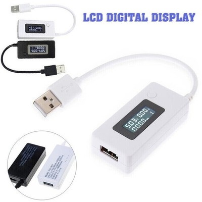 USB Tester Strom Voltmeter LCD Display für mobile Stromkapazität für Monitor