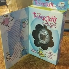 1997 Bandai Tamagotchi Angel 1810 Vintage Virtual Pet Original Packaging