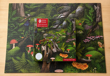 Deep in the Forest 1000 Piece Jigsaw Puzzle Woodland Animals Mushrooms 29x20