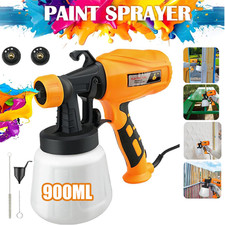 900ML Electric Spray Gun Airless HVLP Paint Sprayer Handheld DIY High Pressure