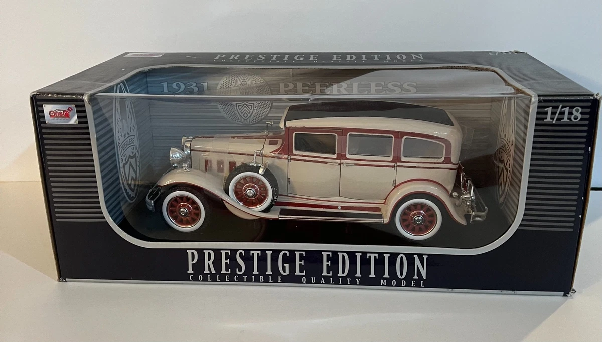 Maquette Voiture Anscon 1931 Peerless - Échelle 1:18 - Prestige Edition - Neuve