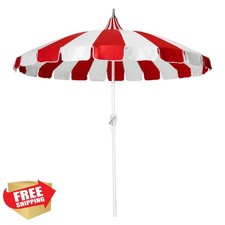 Funsite 8Ft Pagoda Umbrella UV Protect Heavy Duty Patio Garden