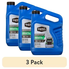 (3 pack) Super Tech Heavy Duty SAE 15W-40 Motor Oil, 1 Gallon, Free ship