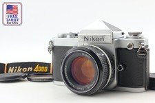  Exc 4 Nikon F2 Eye Level Silver 35mm SLR Film Camera non-ai 50mm F1.4 JAPAN