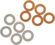 Bolt Motorcycle Hardware Crush Washers M10 x 18mm 10-Pack