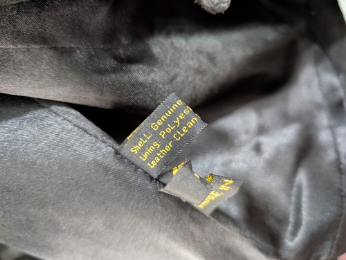 Scully Schwarz Wildleder Leder Fransen Western Mantel Jacke Herren 42 P2P 23” L 32” - Bild 7 von 8