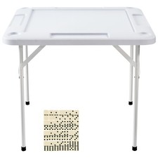 Mahjong Table 4 Player Folding Card Table & 4...