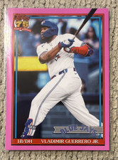 2026 Topps Series 1 Pink 75th Anniversary Vladimir Guerrero Jr. #T91-9 Blue Jays