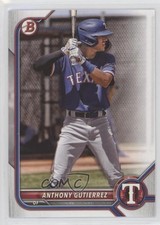 2022 Bowman Draft Anthony Gutierrez #BD-110 w7v