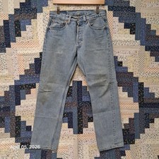 Vintage 1997 Levis 501 Jeans Size 31x30 Made in USA Classic Straight Button Fly