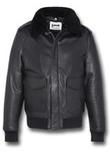 SCHOTT A2 Black Leather flight bomber jacket LC2412 XXL Brand New with Tags