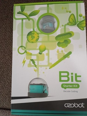 EUC Ozobot Bit Starter Pack Programmable Robot Toy - Blue Open Box