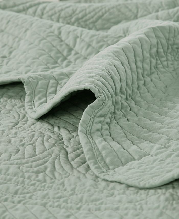 Trio of Standard-size, Quilted Bed Pillow Covers, Pillow Shams by Madison Park