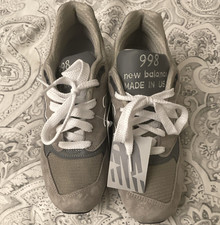 New Balance 998 Made in USA Suede Gray Grey D...
