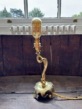 Unusual Art Nouveau Antique Squiggle Lamp In the Manner of Gaudí (c.1900)