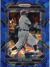 2023 Panini Prizm #187 Joe Tinker Blue Ice Prizms