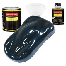 Restoration Shop Dark Midnight Blue Pearl Acrylic Enamel Quart Kit Auto Paint