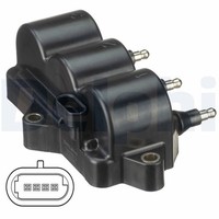 ZüNdspule Delphi GN10513-12B1 FüR M200 Spark Chevrolet M250 Matiz Daewoo 12V LPG