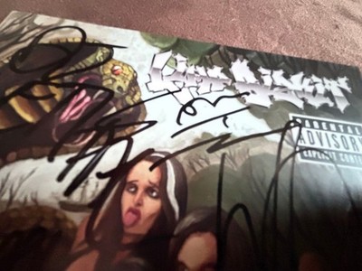 Limp Bizkit Gold Cobra CD Signed by Fred Durst & Wes Borland