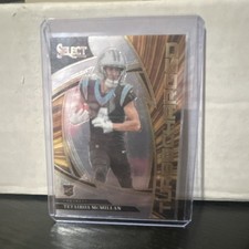 Panini 2025 Select Tetairoa McMillan #22 Turbocharged Rookie Insert Panthers NFL