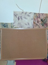 18 X 12 Inches Quartet Framed Wall-Mounted Rectangle Brown Cork Bulletin Board