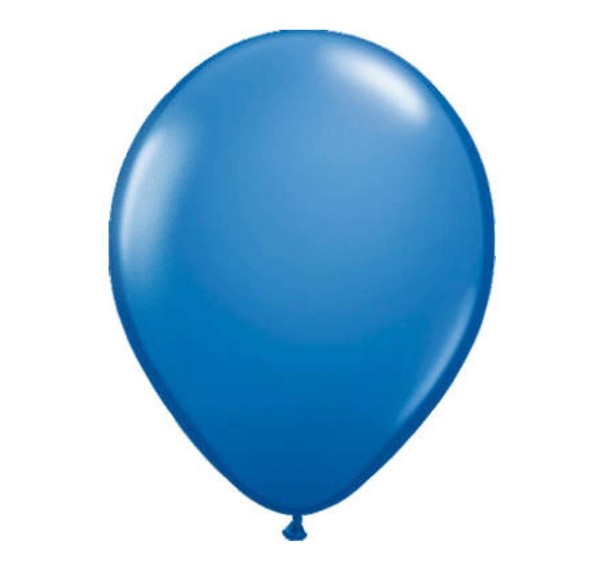 Folat 08173 Blue Dark Balloons 30 Cm-10 Pieces-image