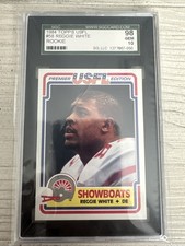 1984 Topps USFL Football Cards 24