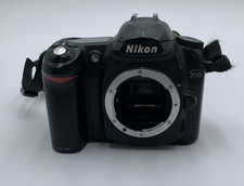 Nikon D50 6.1MP Digital SLR Camera With Battery Black Fair