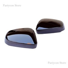 Gloss Black Left + Right Side Mirror Cover Trim Cap For Toyota Tacoma 2024-2026