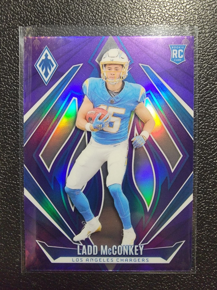 🔥Ladd McConkey 2024 Panini Phoenix PURPLE FADE ROOKIE #216🔥 | eBay
