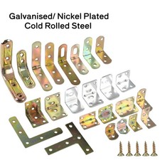 Angle Bracket Joint Corner Brace Bracket Shelf Support for Wood Connections