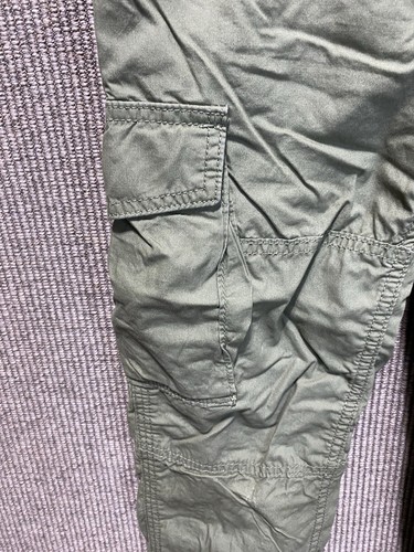 GAP KIDS Jogger Cargo Pants Green Medium NEW Elastic Waste Lines Interior - Picture 5 of 13