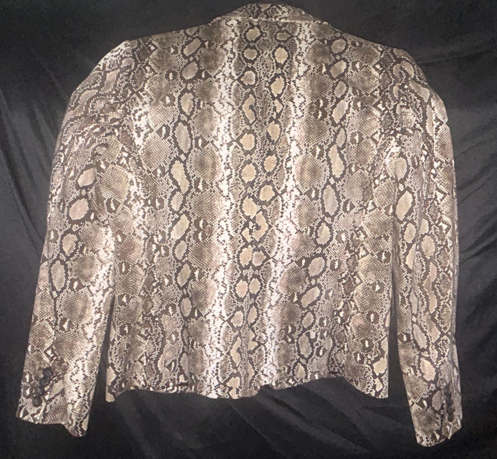 10 Michael Kors COTTON Blazer Jacket Python Snake… - image 7