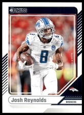2024 Donruss Josh Reynolds 294 Denver Broncos