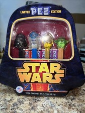 STAR WARS Limited Edition Pez tin Gift Set of 4 candy dispenser-Sealed 