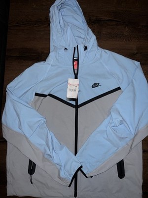 Nike Sportswear Windrunner Jacket - Baby Blue / Grey - NWT