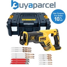 Dewalt DCS367N 18v XR Compact Brushless Reciprocating Saw Bare Tstak + 15 Blades