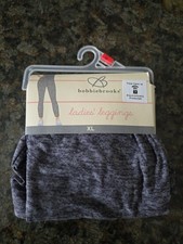 Bobbie Brooks Super Soft Ladies Leggings Heather Gray XL 16-18 New In Package