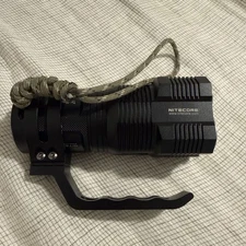 NITECORE TM26 4000 Lumen QuadRay Rechargeable Flashlight with charger