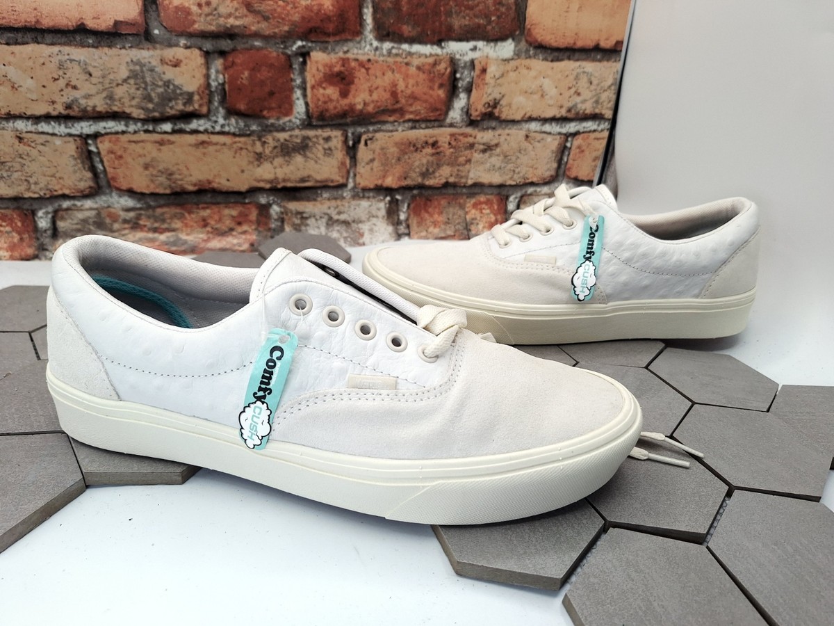 Vans ComfyCush CC Era Ostrich Leather Suede White Marshmallow Men