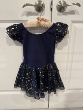 Little girls Dance Dress 5 Piece Multicolor Size 130