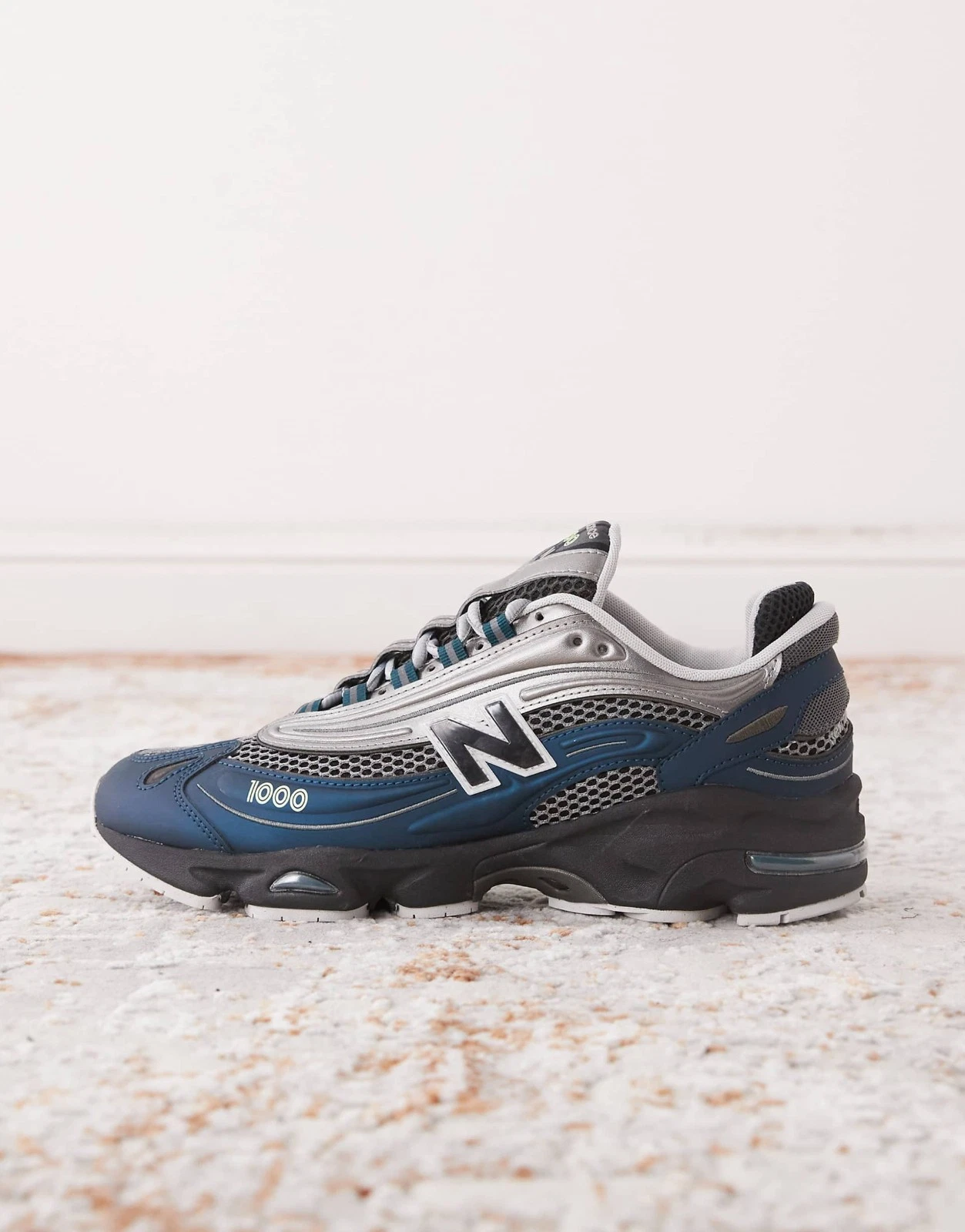 New Balance M1000 Trainers in Teal and Grey Shoes