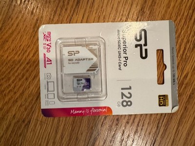 SP superior pro 128GB Micro SD Class 10 microSDXC Memory Card
